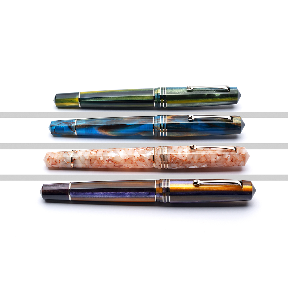 Momento Zero Grande 2.0 万年筆 サンド　14K F Leonardo Momento Zero Grande 2.0 (14K Gold) Fountain Pen